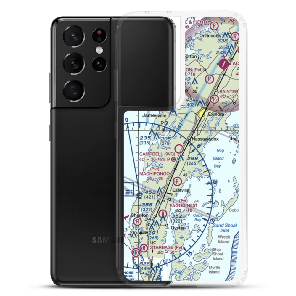 Campbell Field (9VG) VFR Sectional Samsung Case Samsung Galaxy S21 Ultra model shown