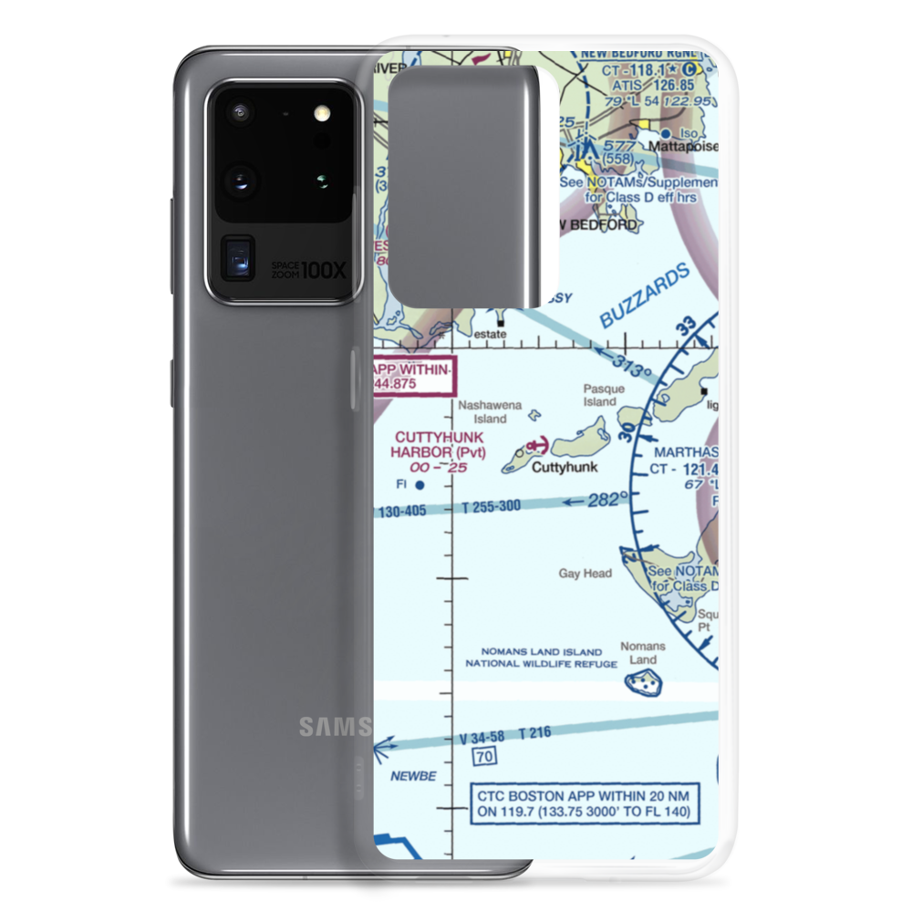 Canapitsit Airport (15MA) VFR Sectional Samsung Case Samsung Galaxy S20 Ultra model shown