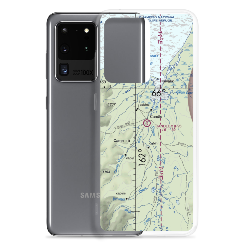 Candle 2 Airport (CDL) VFR Sectional Samsung Case Samsung Galaxy S20 Ultra model shown