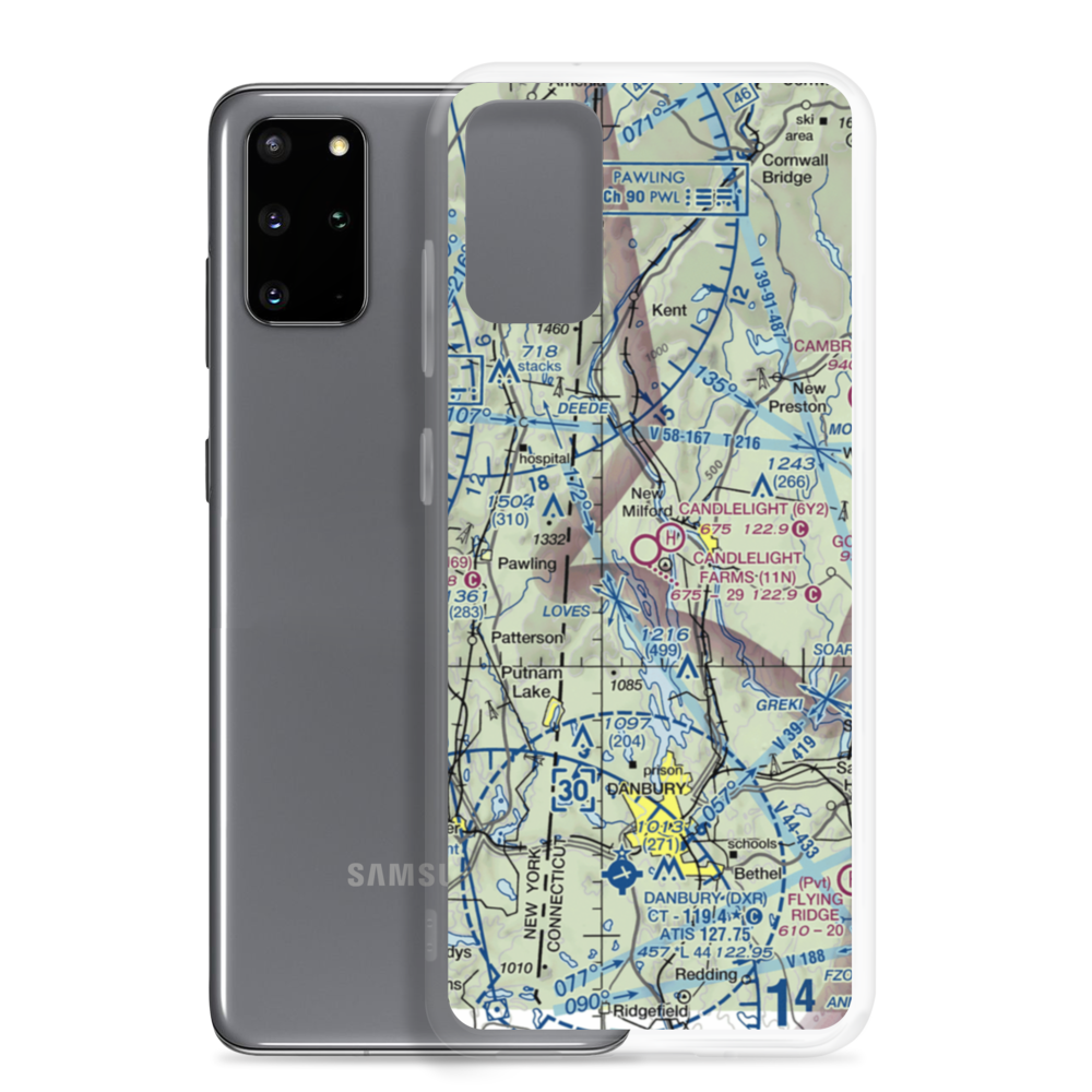 Candlelight Heliport (6Y2) VFR Sectional Samsung Case Samsung Galaxy S20 Plus model shown