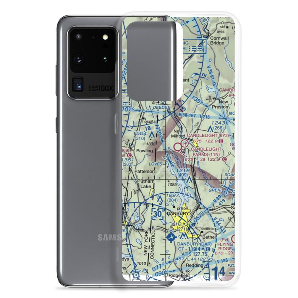 Candlelight Heliport (6Y2) VFR Sectional Samsung Case Samsung Galaxy S20 Ultra model shown