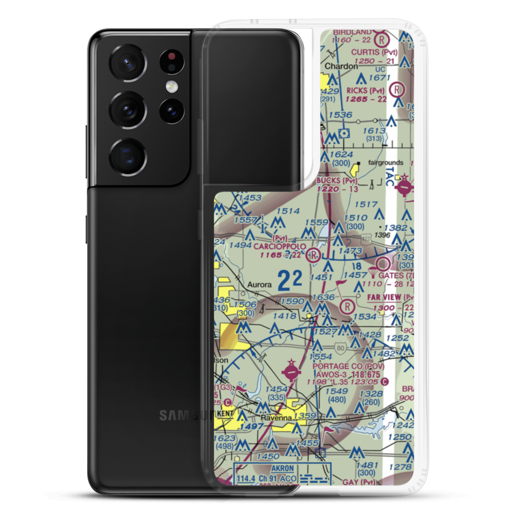Carcioppolo Field (OH97) VFR Sectional Samsung Case Samsung Galaxy S21 Ultra model shown