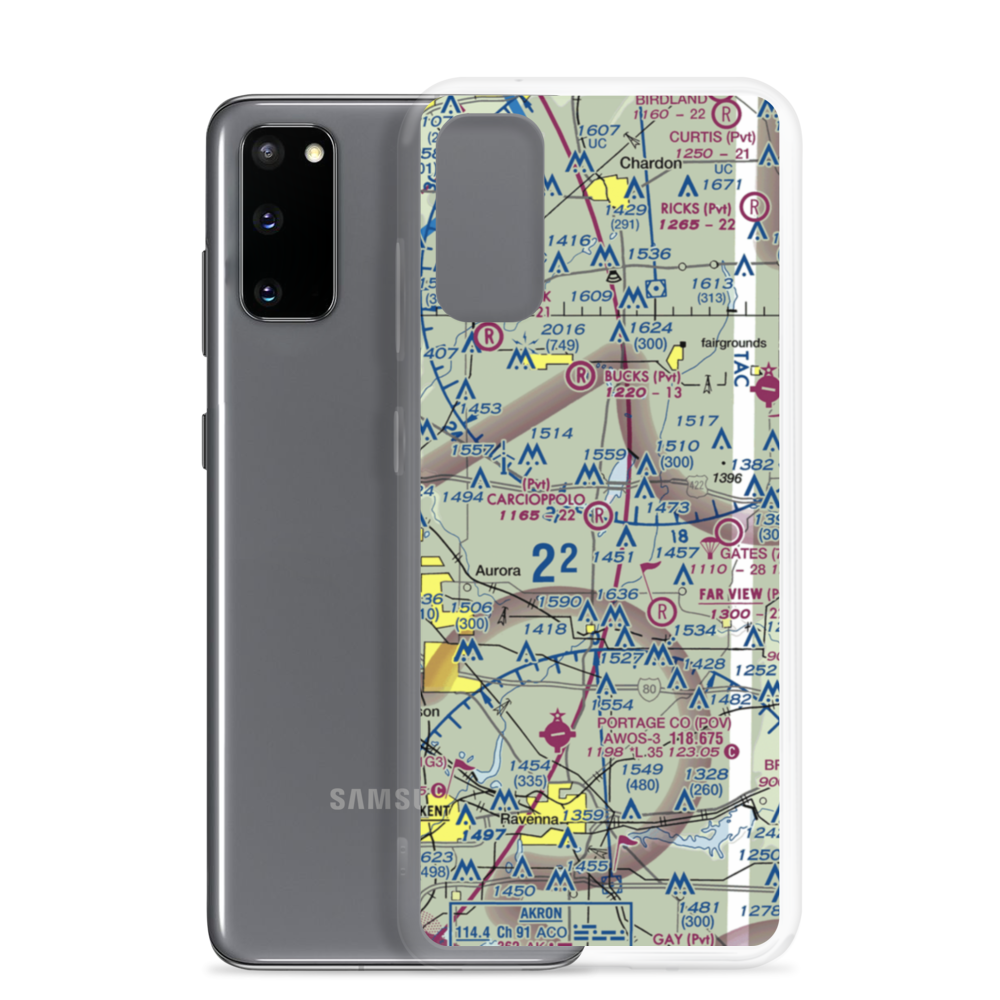 Carcioppolo Field (OH97) VFR Sectional Samsung Case Samsung Galaxy S20 model shown
