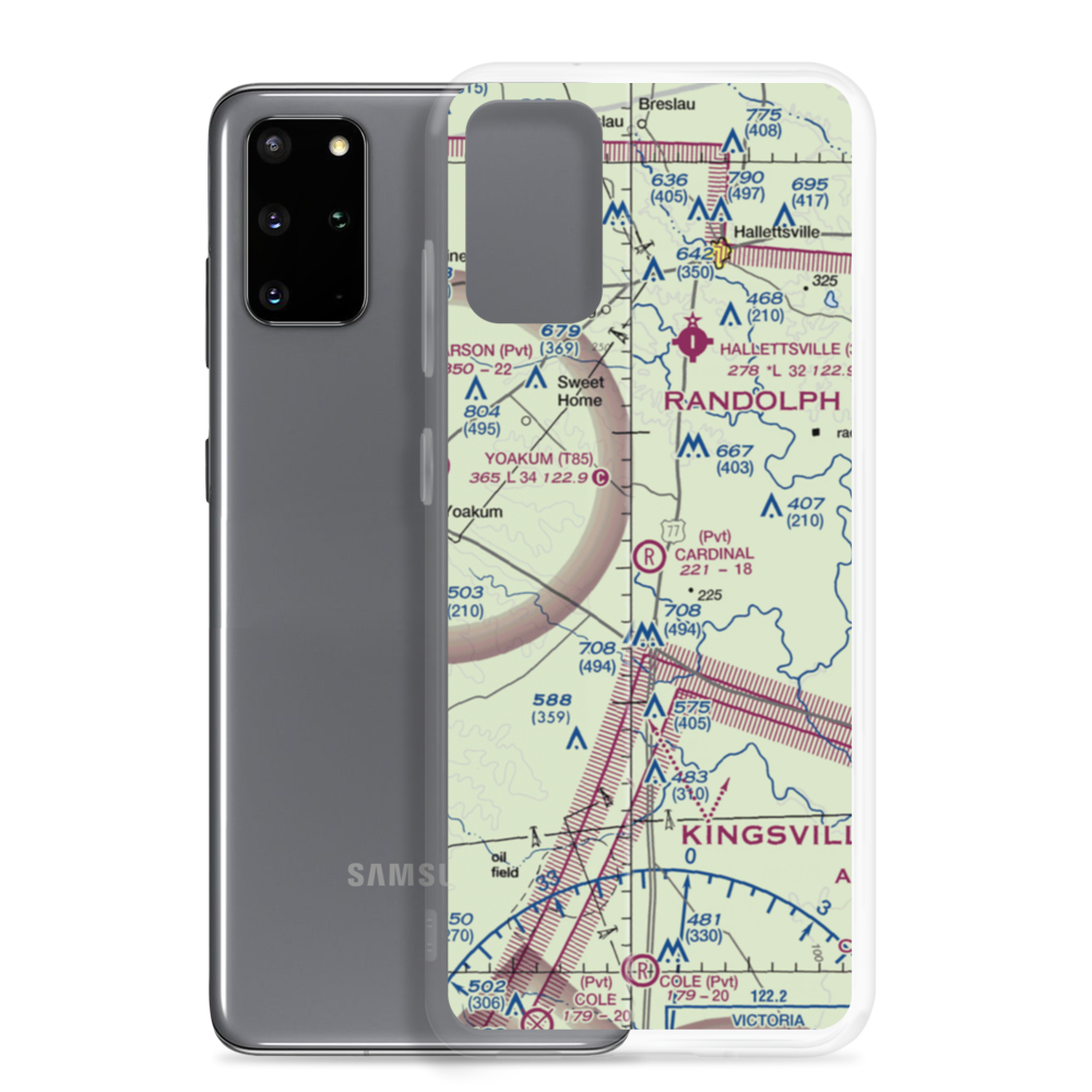 Cardinal Field (XS95) VFR Sectional Samsung Case Samsung Galaxy S20 Plus model shown