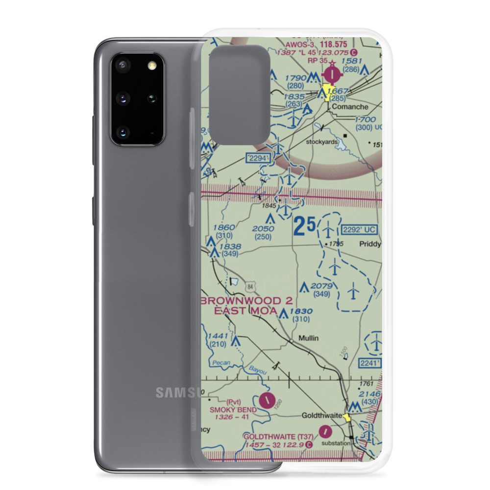 Carlisle Airport (7TE5) VFR Sectional Samsung Case Samsung Galaxy S20 Plus model shown