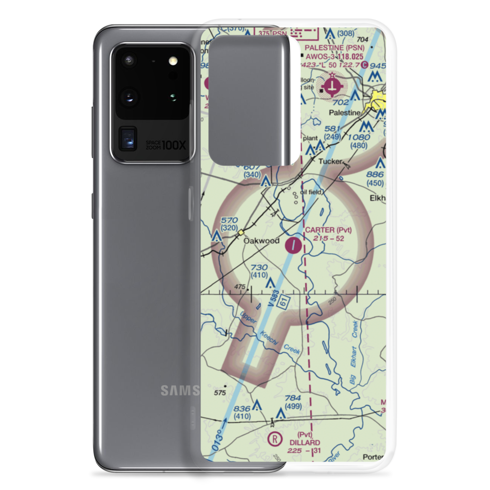 Carter Ranch Airport (89TS) VFR Sectional Samsung Case Samsung Galaxy S20 Ultra model shown