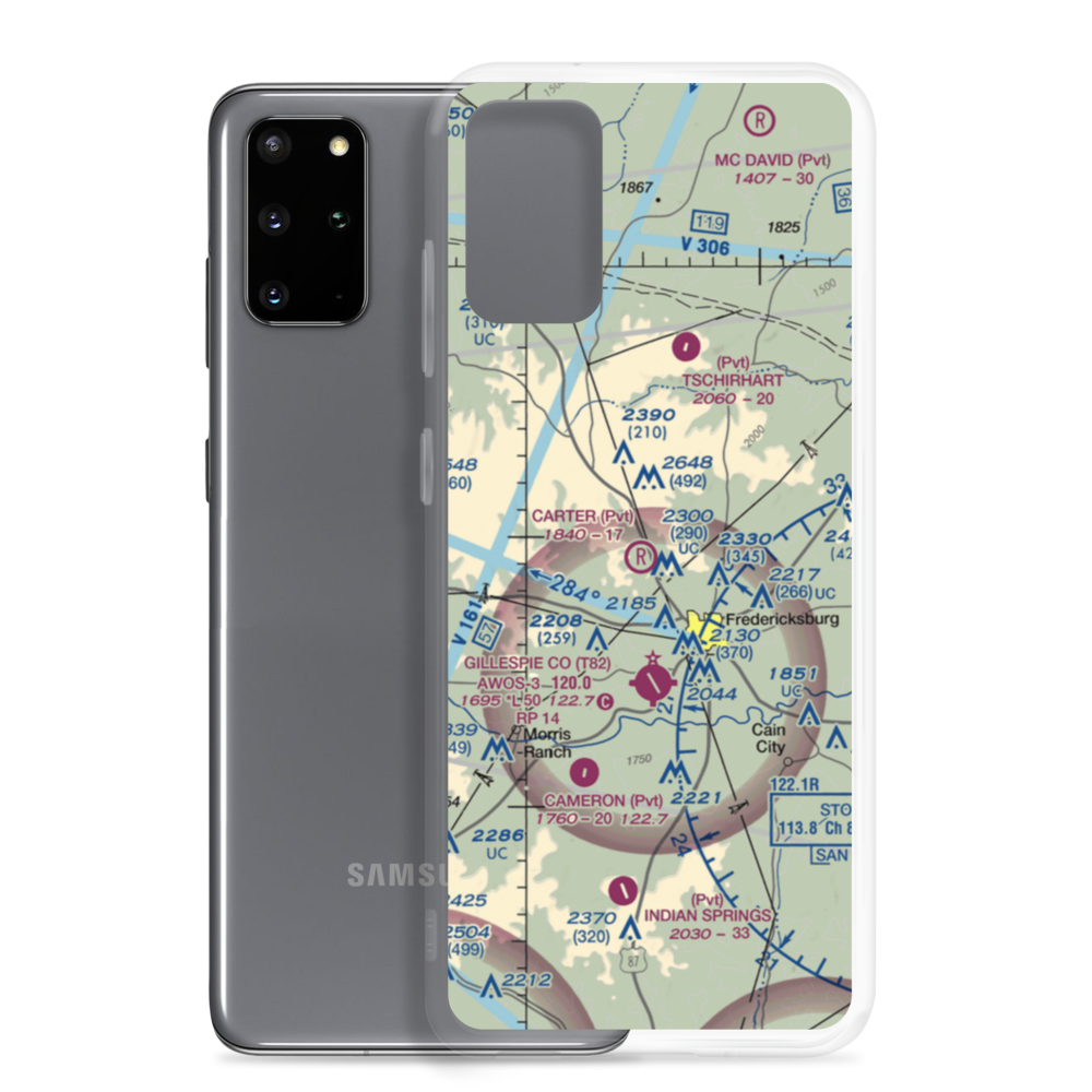 Carter Ranch STOLport (8TE7) VFR Sectional Samsung Case Samsung Galaxy S20 Plus model shown