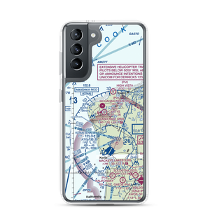 Carty's Airstrip (8AK2) VFR Sectional Samsung Case