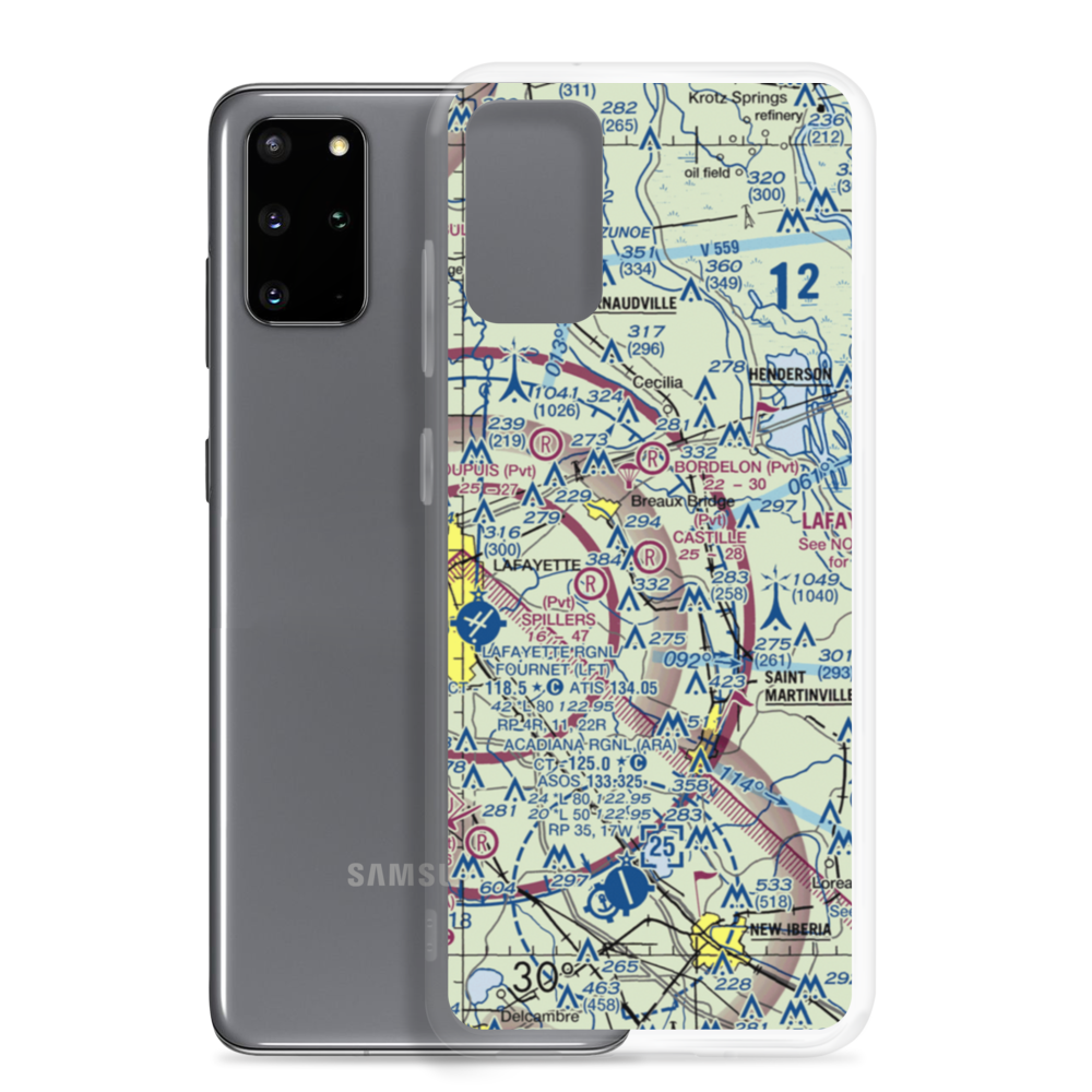 Castille Field (LA16) VFR Sectional Samsung Case Samsung Galaxy S20 Plus model shown