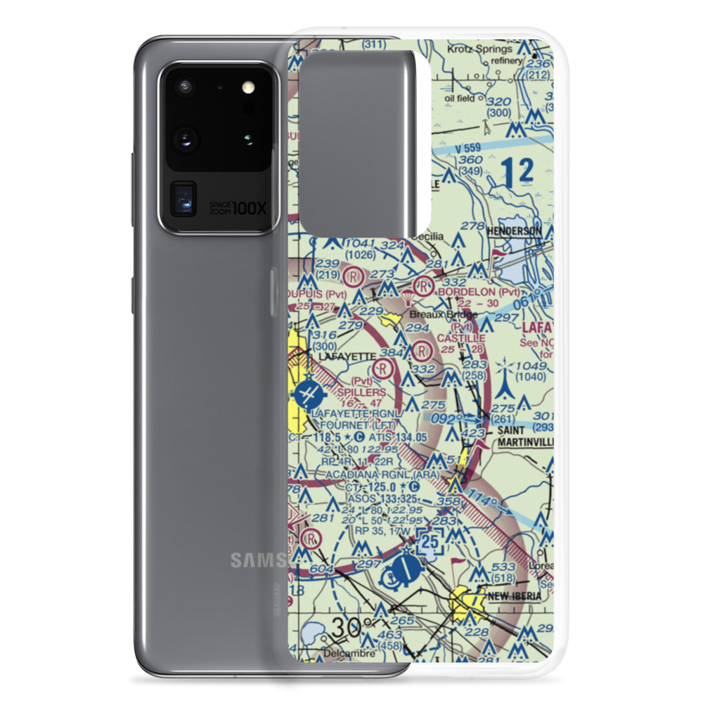 Castille Field (LA16) VFR Sectional Samsung Case Samsung Galaxy S20 Ultra model shown