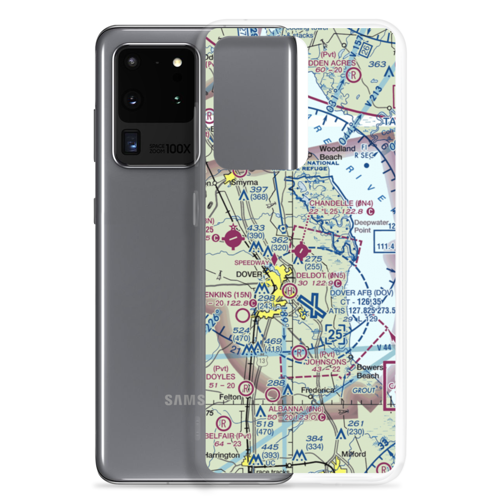 Chandelle Airport (0N4) VFR Sectional Samsung Case Samsung Galaxy S20 Ultra model shown