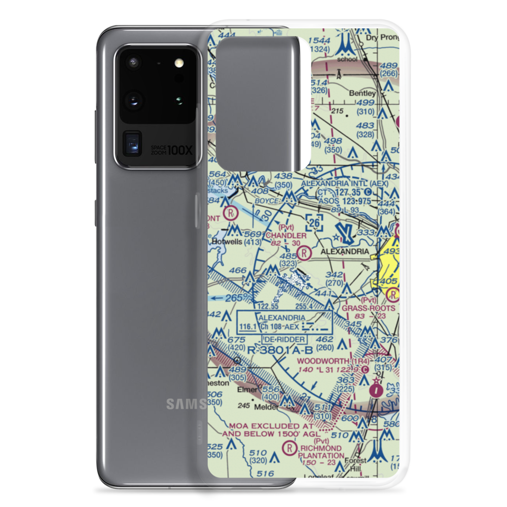 Chandler Airport (9LA6) VFR Sectional Samsung Case Samsung Galaxy S20 Ultra model shown