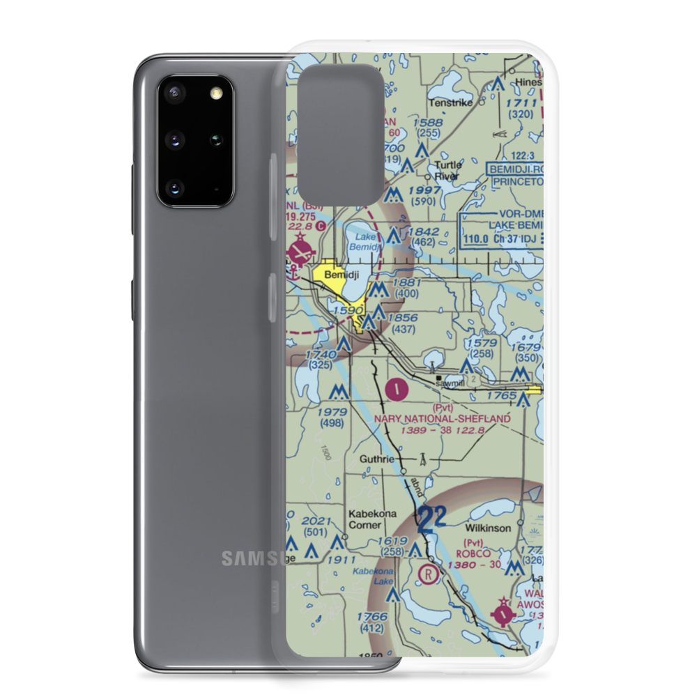 Chandler Personal Use Airport (38MN) VFR Sectional Samsung Case Samsung Galaxy S20 Plus model shown