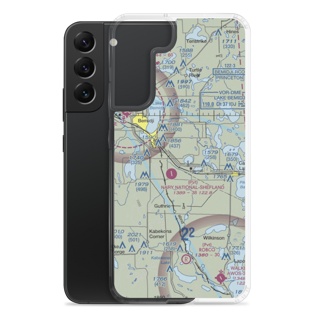 Chandler Personal Use Airport (38MN) VFR Sectional Samsung Case Samsung Galaxy S22 Plus model shown