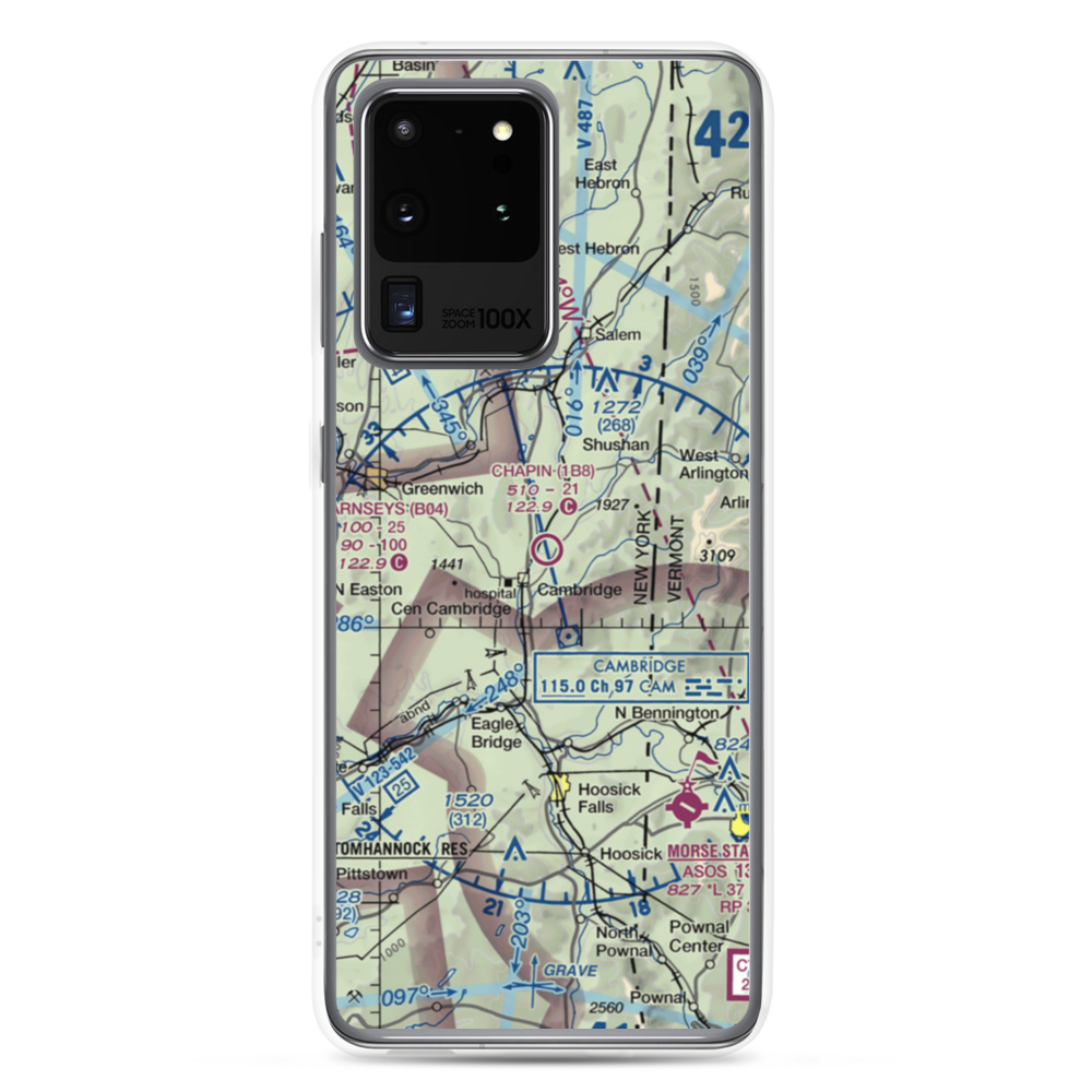 Chapin Field (1B8) VFR Sectional Samsung Case Samsung Galaxy S20 Ultra model shown