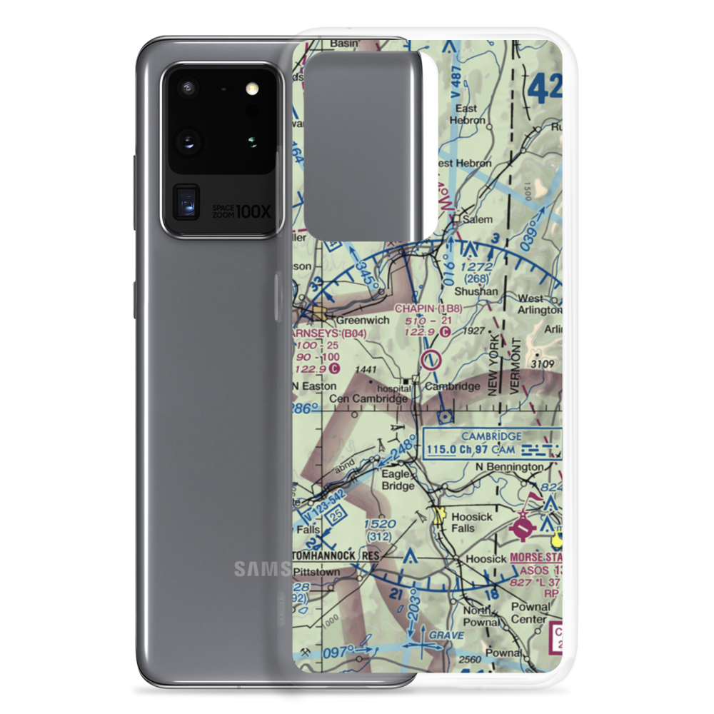Chapin Field (1B8) VFR Sectional Samsung Case Samsung Galaxy S20 Ultra model shown