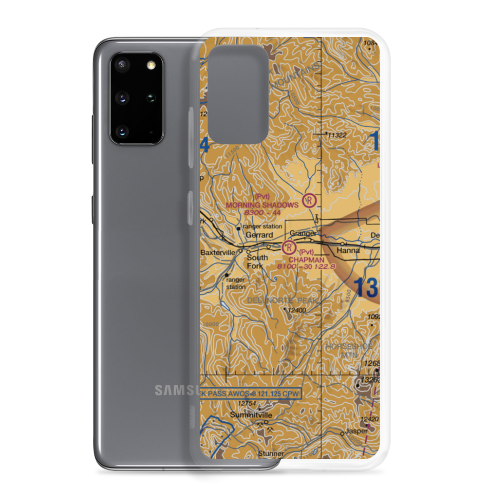 Chapman Field (CD10) VFR Sectional Samsung Case Samsung Galaxy S20 Plus model shown