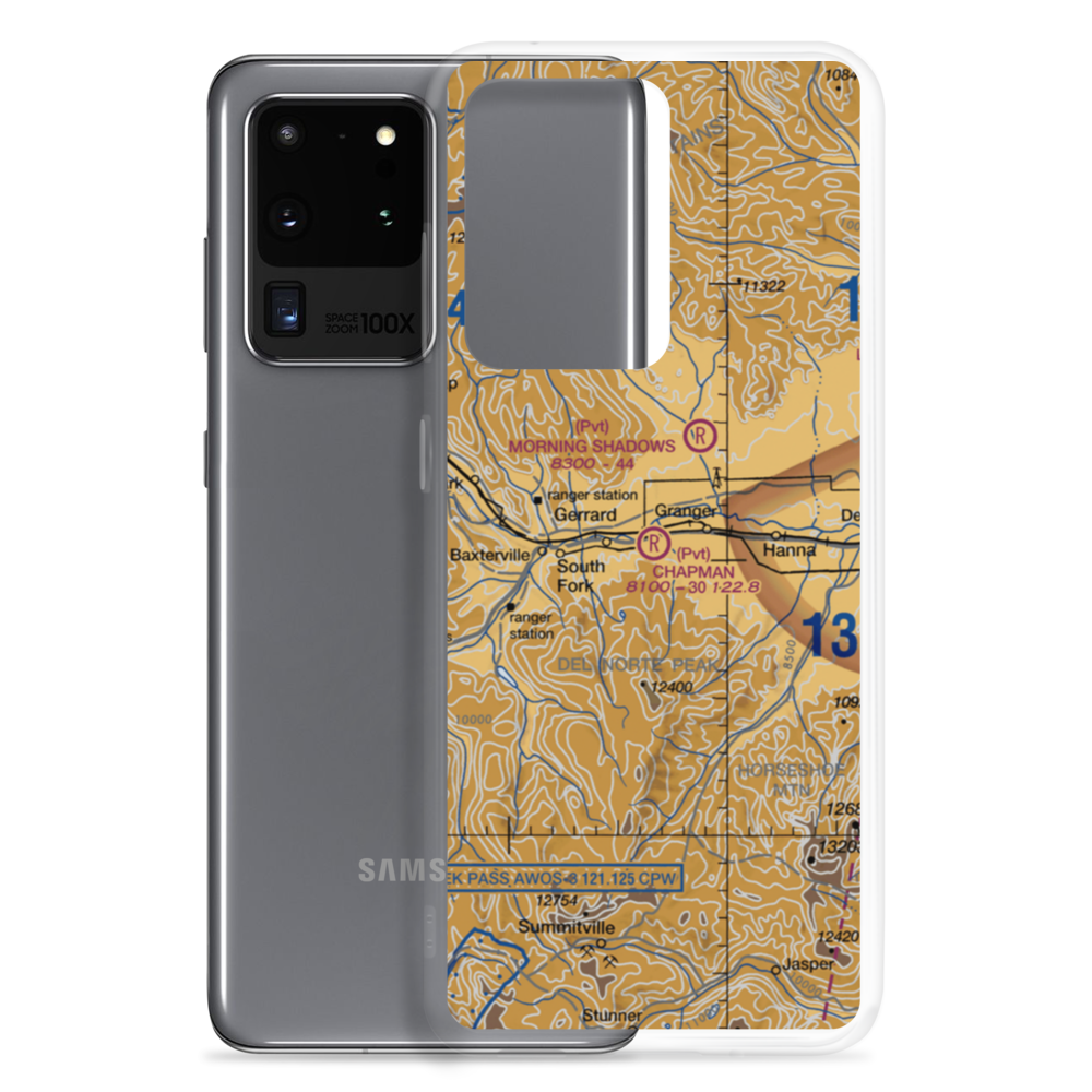 Chapman Field (CD10) VFR Sectional Samsung Case Samsung Galaxy S20 Ultra model shown