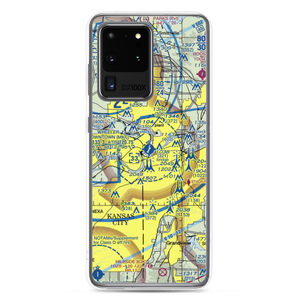 Charles B. Wheeler Downtown Airport (MKC) VFR Sectional Samsung Case