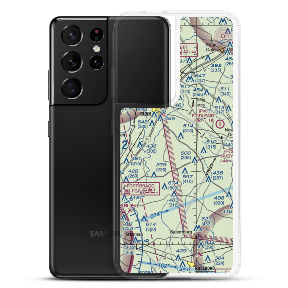 Charles Field (NC22) VFR Sectional Samsung Case Samsung Galaxy S21 Ultra model shown