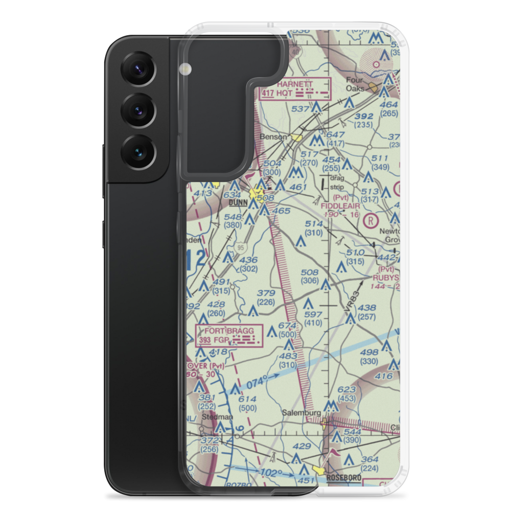 Charles Field (NC22) VFR Sectional Samsung Case Samsung Galaxy S22 Plus model shown