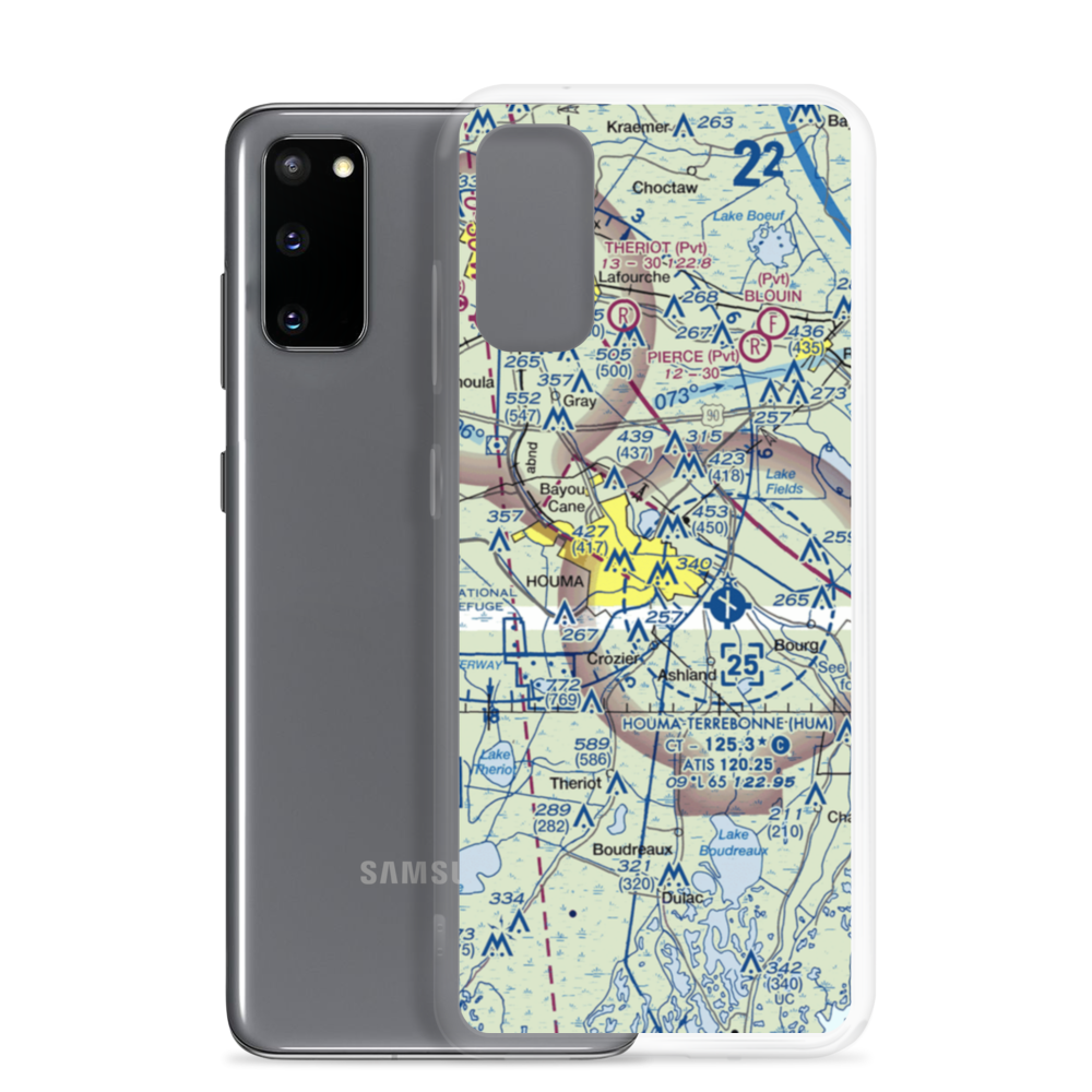Charlie Hammonds Seaplane Base (3L1) VFR Sectional Samsung Case Samsung Galaxy S20 model shown