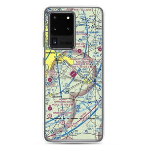 Charlotte-Monroe Executive Airport (EQY) VFR Sectional Samsung Case