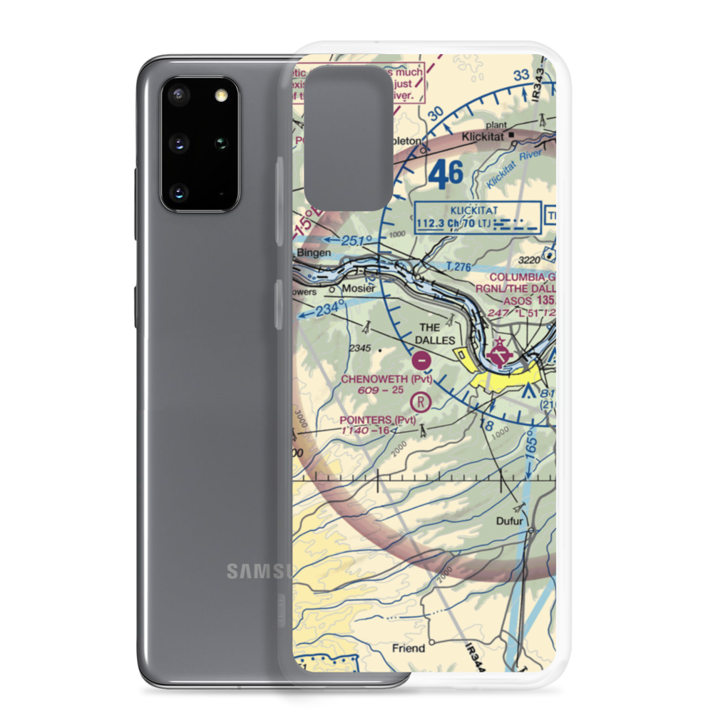 Chenoweth Airpark (6OR2) VFR Sectional Samsung Case Samsung Galaxy S20 Plus model shown