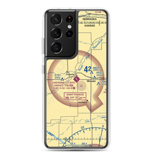 Cheyenne County Municipal Airport (SYF) VFR Sectional Samsung Case