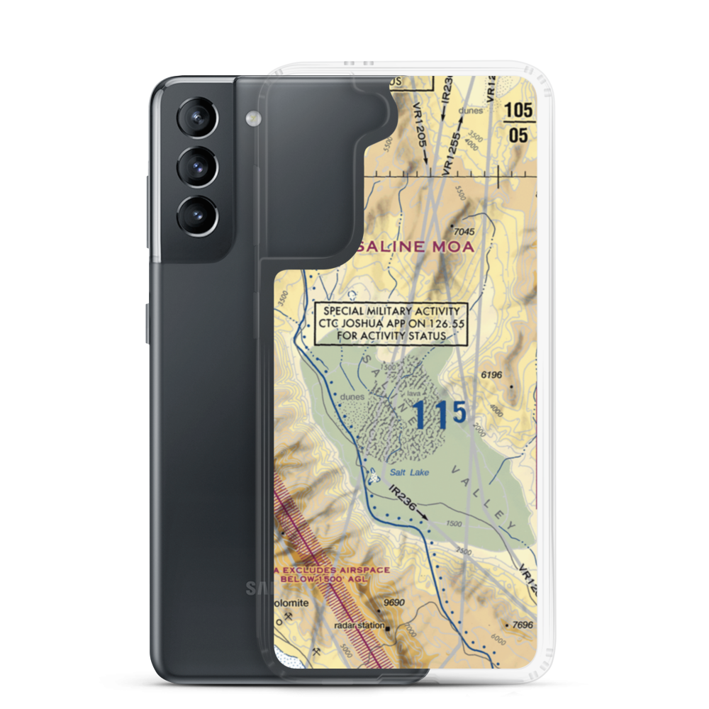 Chicken Strip (US-0059) VFR Sectional Samsung Case Samsung Galaxy S21 model shown