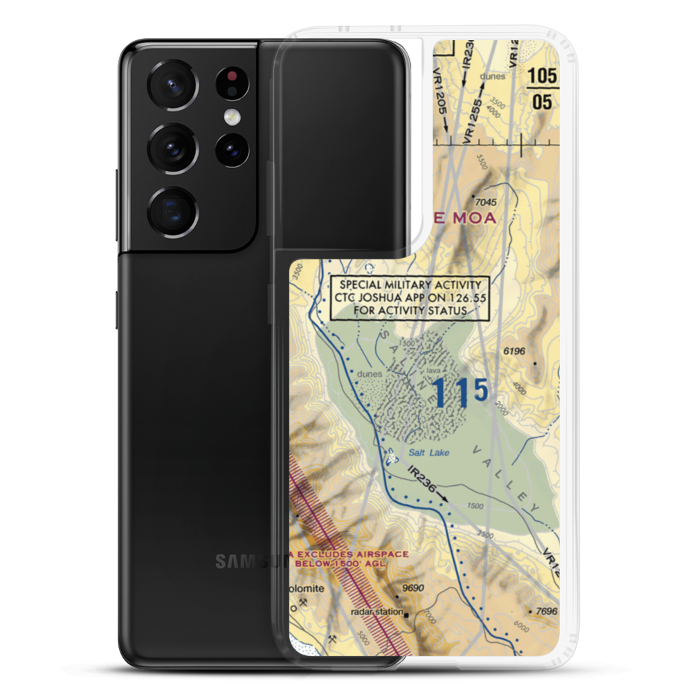 Chicken Strip (US-0059) VFR Sectional Samsung Case Samsung Galaxy S21 Ultra model shown