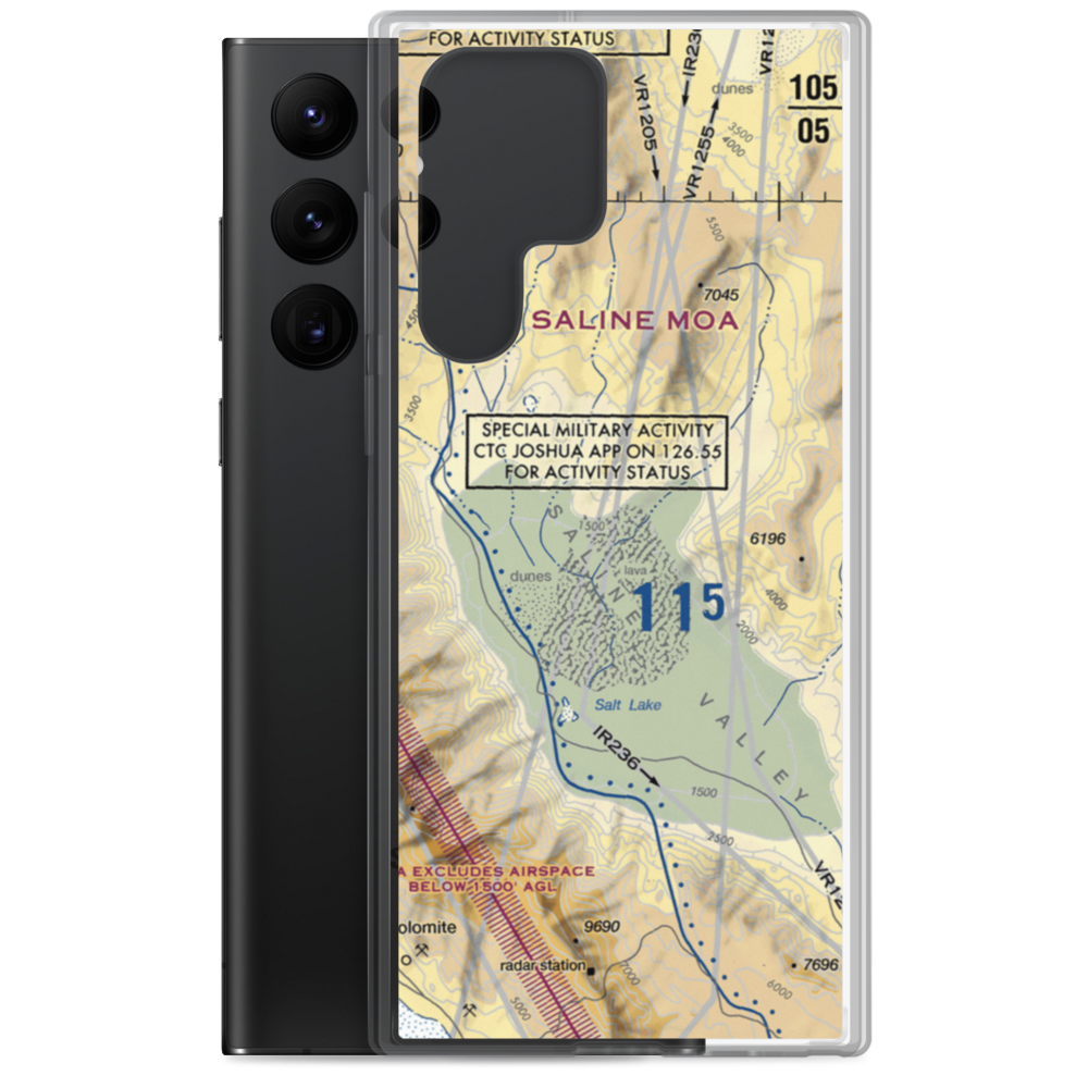 Chicken Strip (US-0059) VFR Sectional Samsung Case Samsung Galaxy S22 Ultra model shown