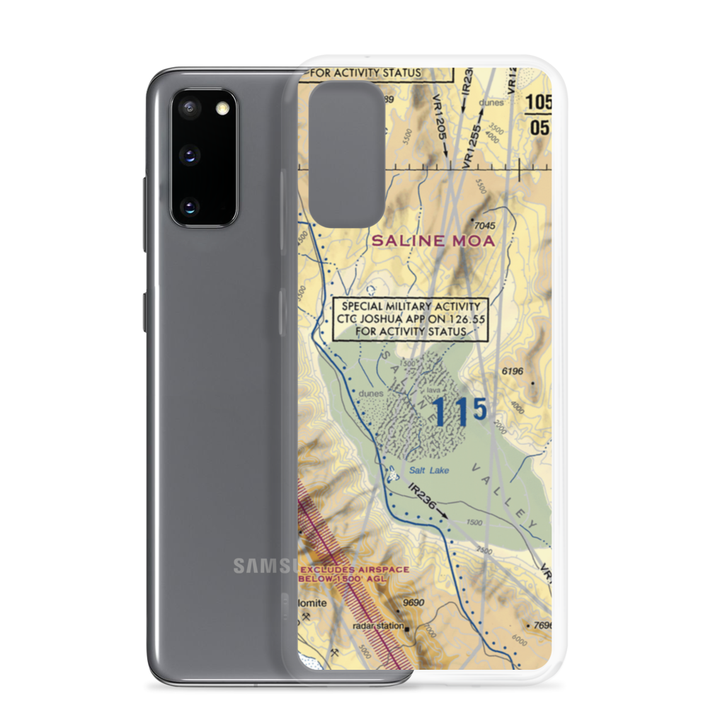 Chicken Strip (US-0059) VFR Sectional Samsung Case Samsung Galaxy S20 model shown