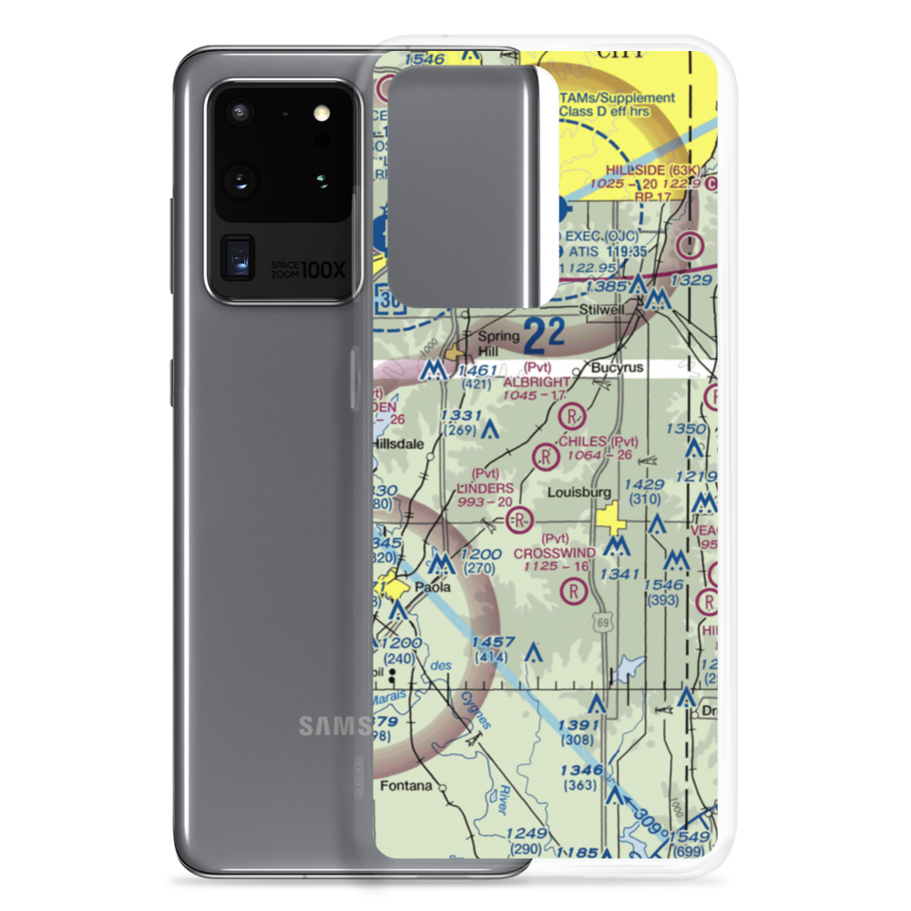Chiles Airpark (69KS) VFR Sectional Samsung Case Samsung Galaxy S20 Ultra model shown
