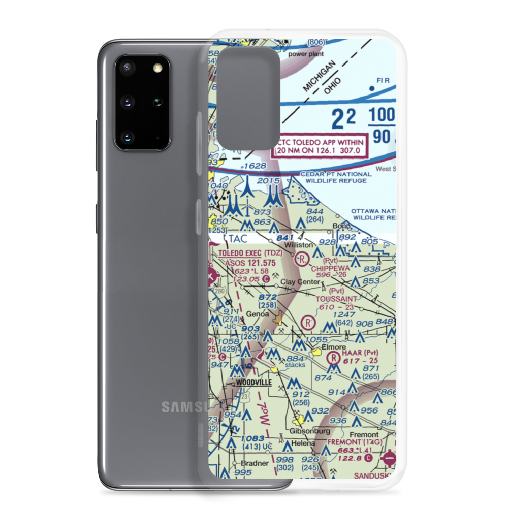 Chippewa Field (88OH) VFR Sectional Samsung Case Samsung Galaxy S20 Plus model shown