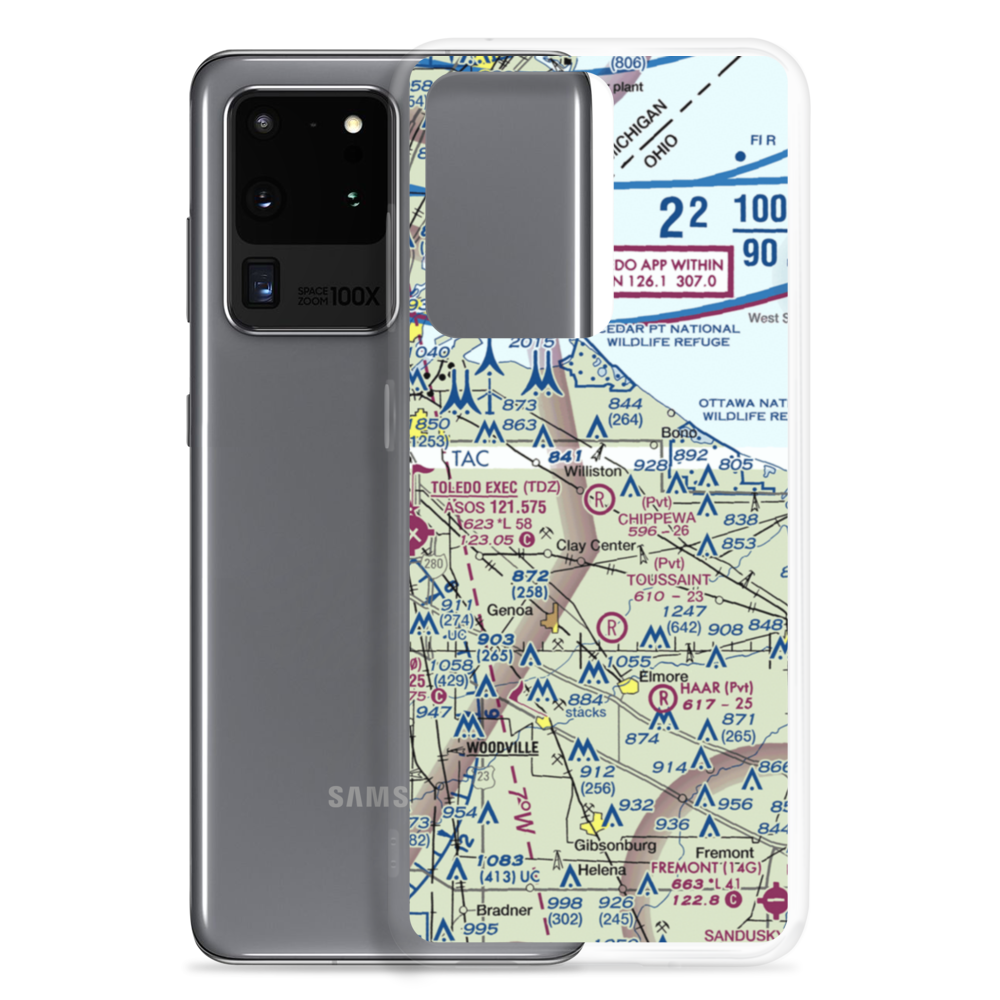 Chippewa Field (88OH) VFR Sectional Samsung Case Samsung Galaxy S20 Ultra model shown