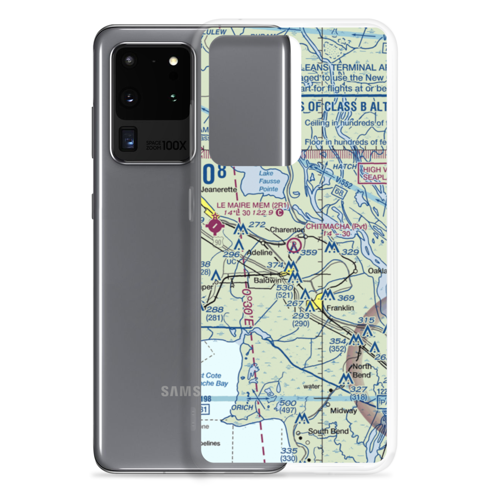 Chitimacha Air Park (2LS2) VFR Sectional Samsung Case Samsung Galaxy S20 Ultra model shown