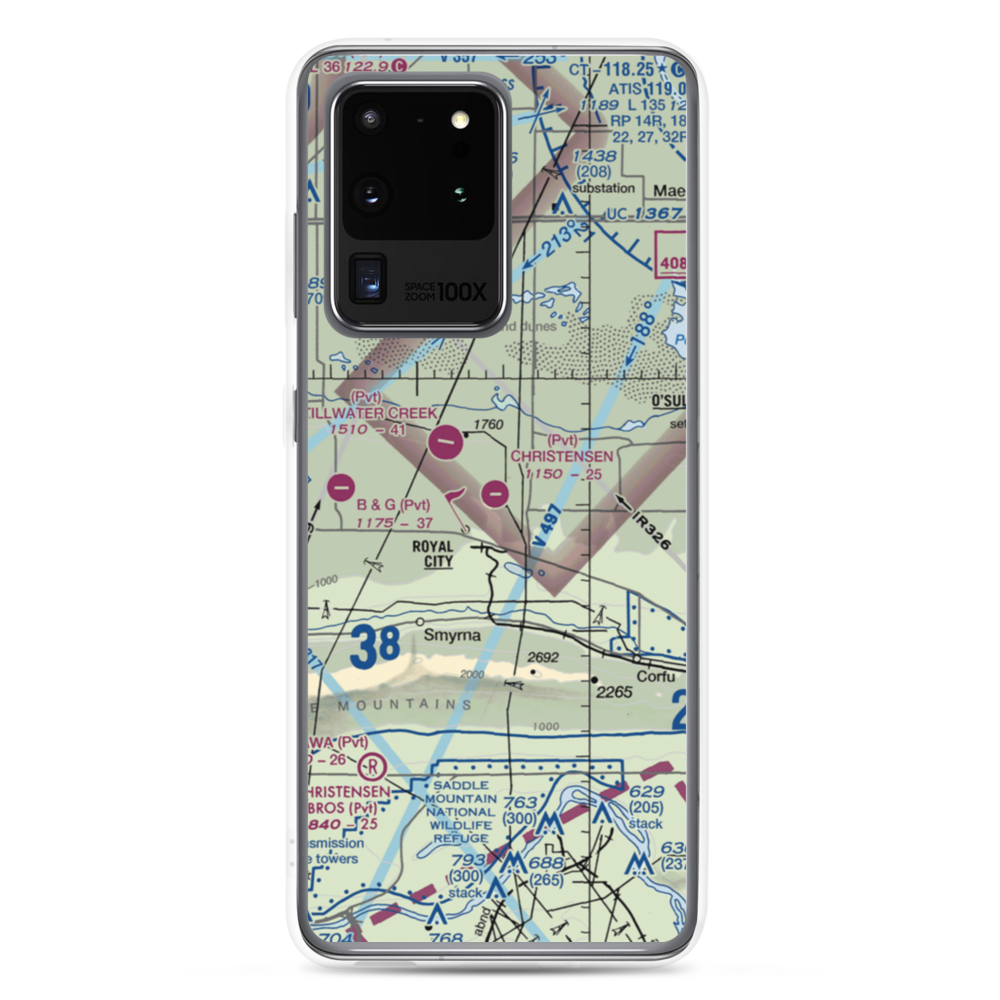 Christensen Field (8WA6) VFR Sectional Samsung Case Samsung Galaxy S20 Ultra model shown