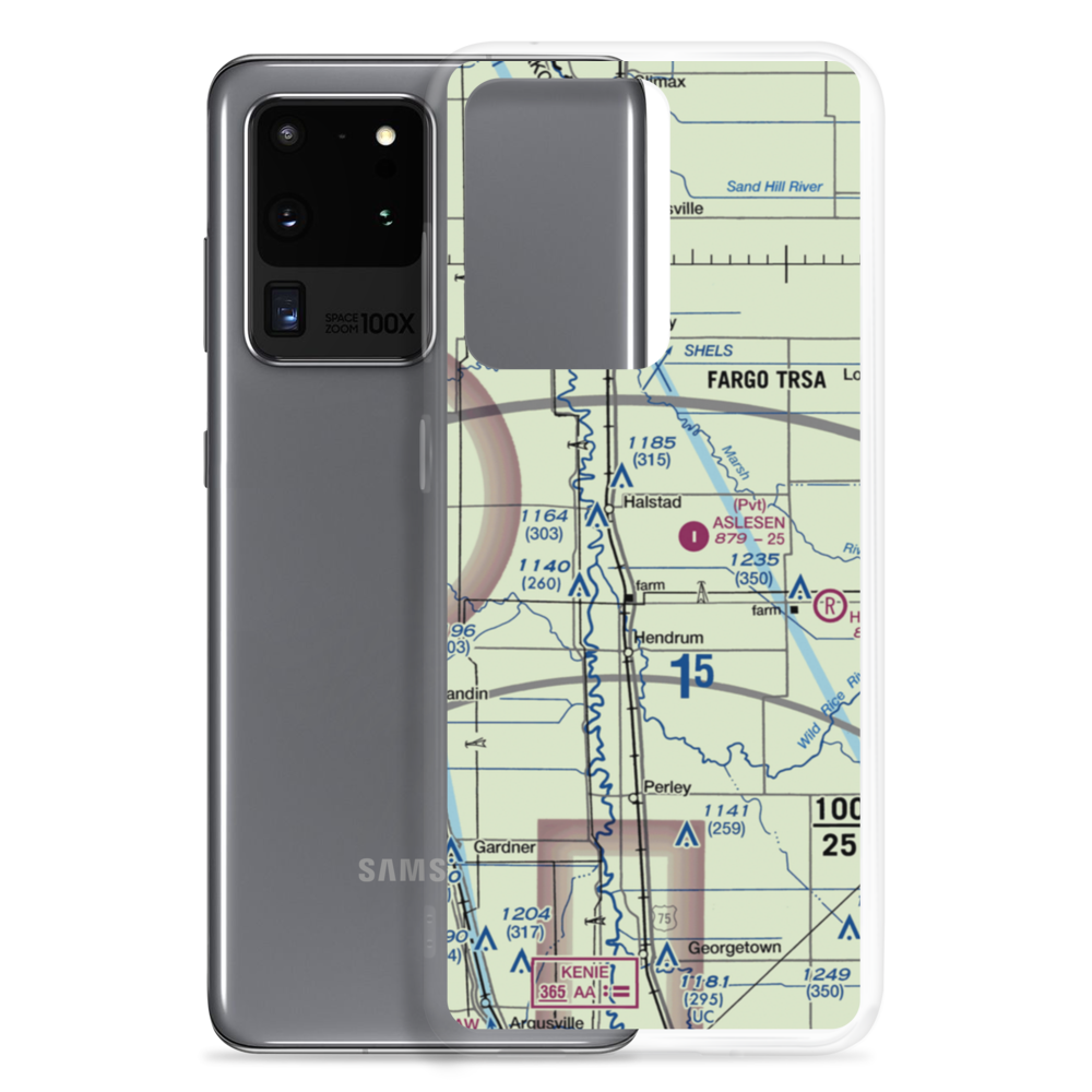 Christianson Field (26MN) VFR Sectional Samsung Case Samsung Galaxy S20 Ultra model shown
