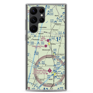 Christmas Airport (MS03) VFR Sectional Samsung Case