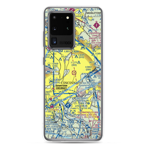 Cincinnati Blue Ash Airport (ISZ) VFR Sectional Samsung Case