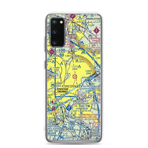 Cincinnati Blue Ash Airport (ISZ) VFR Sectional Samsung Case