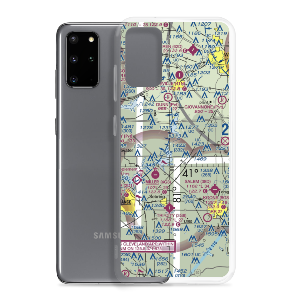 Circle C Airport (89OI) VFR Sectional Samsung Case Samsung Galaxy S20 Plus model shown