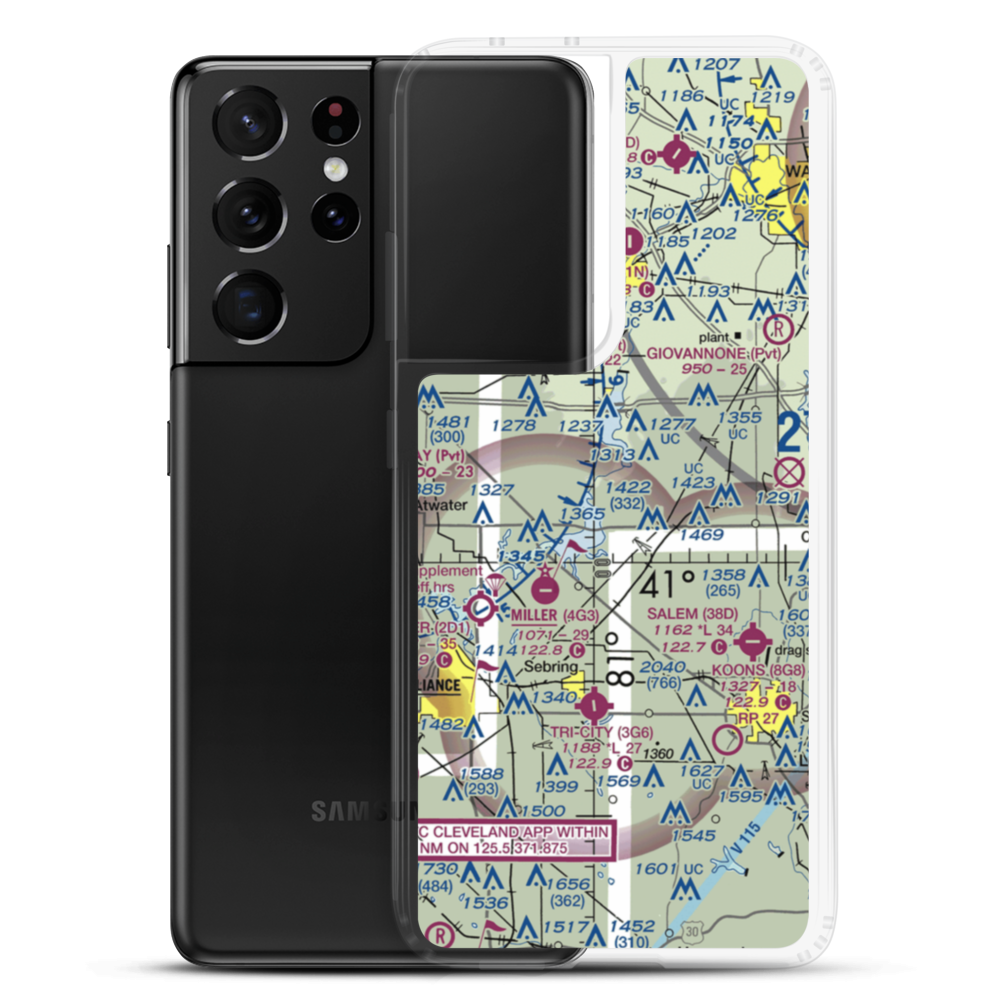 Circle C Airport (89OI) VFR Sectional Samsung Case Samsung Galaxy S21 Ultra model shown