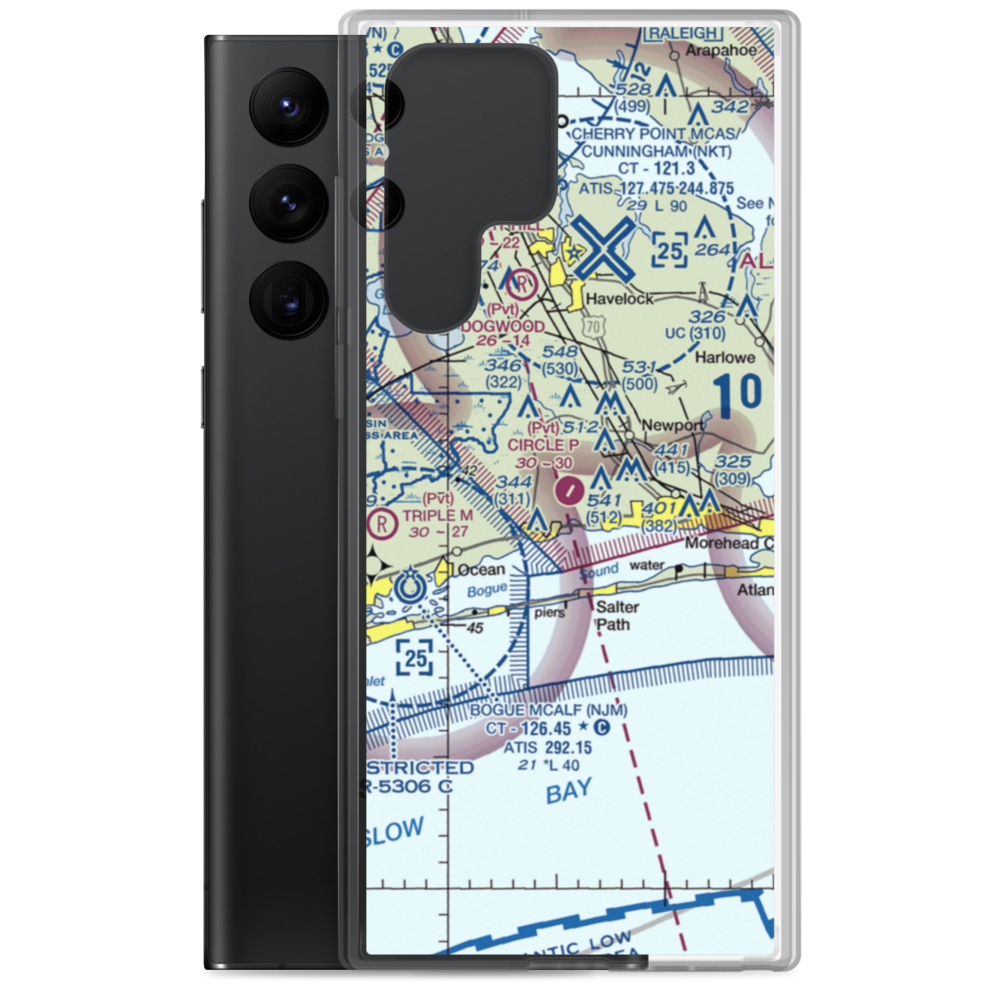 Circle P Farm Airport (6NC7) VFR Sectional Samsung Case Samsung Galaxy S22 Ultra model shown