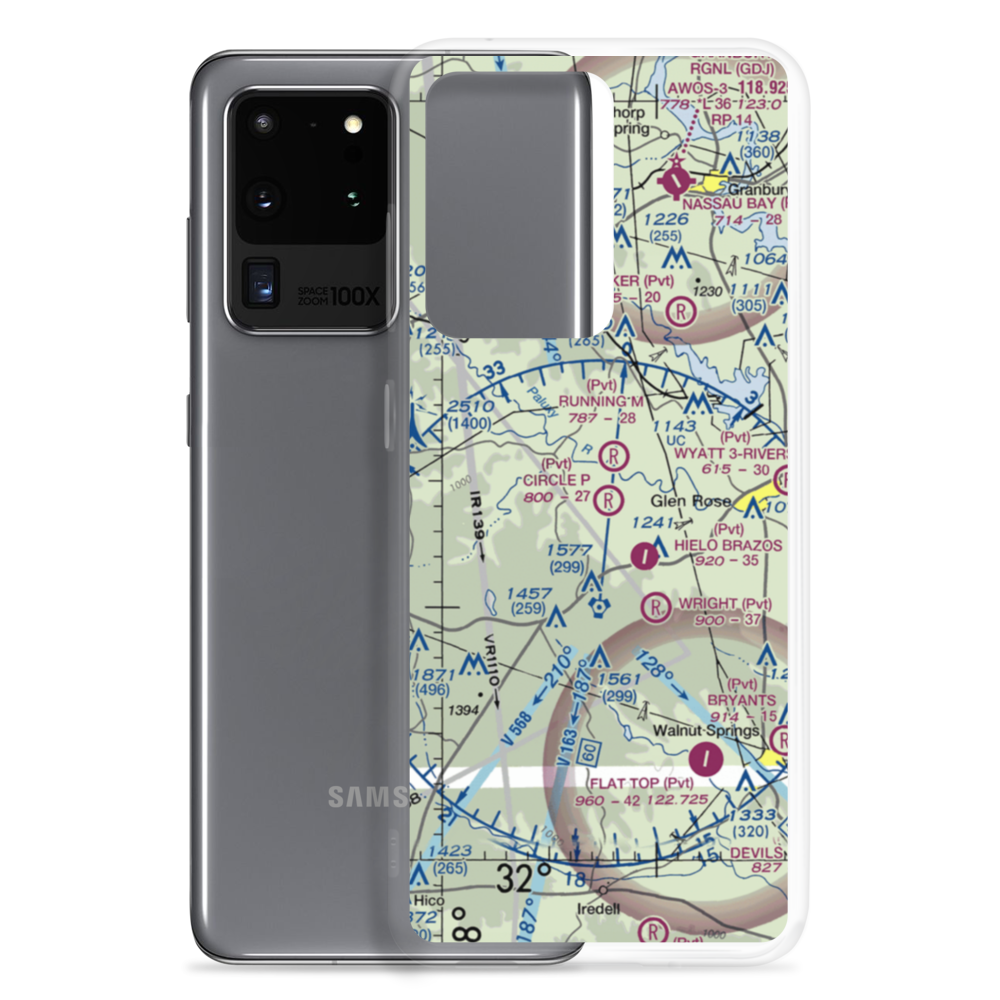 Circle P Ranch Airport (41TA) VFR Sectional Samsung Case Samsung Galaxy S20 Ultra model shown