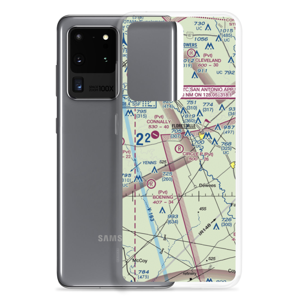 Circle P Ranch Airport (82XS) VFR Sectional Samsung Case Samsung Galaxy S20 Ultra model shown
