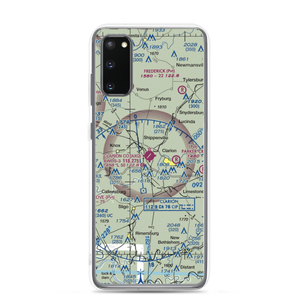 Clarion County Airport (AXQ) VFR Sectional Samsung Case