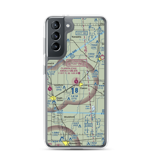 Clarion Municipal Airport (CAV) VFR Sectional Samsung Case