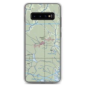 Clayton Lake Strip (ME19) VFR Sectional Samsung Case